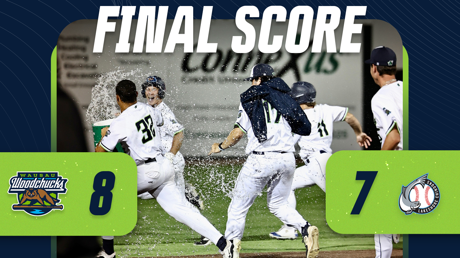 Wausau Walks Off Lakeshore in Stunning Fashion