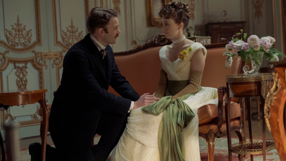 Hector Vere, 5th Duke of Buckingham and Gladys Russell in "The Gilded Age."