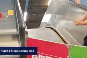 4 injured, sent to hospital after falling on MTR station escalator in Hong Kong