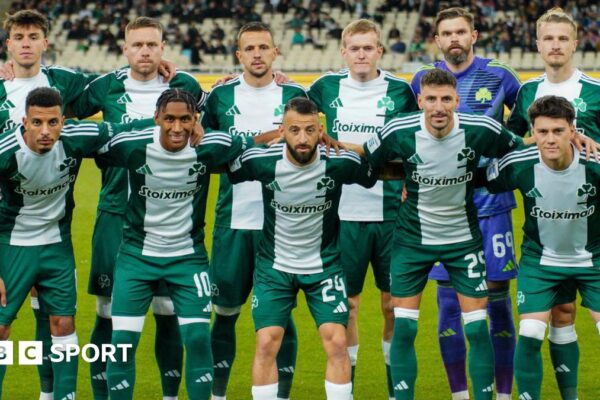 Panathinaikos players