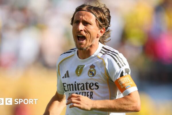 Luka Modric of Real Madrid