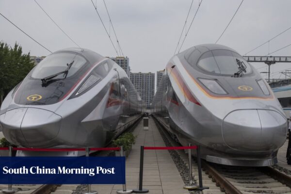 China unveils next-gen high-speed rail tech as US puts brakes on bullet train funding China unveils next-gen high-speed rail tech as US puts brakes on bullet train funding