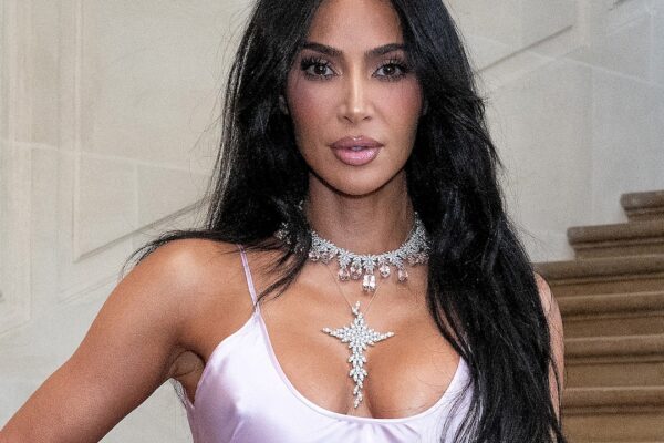 Kim Kardashian on Runway at Balenciaga Paris Fashion Week