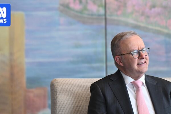 Albanese bats away questions about Taiwan and US defence demands on first day of China visit