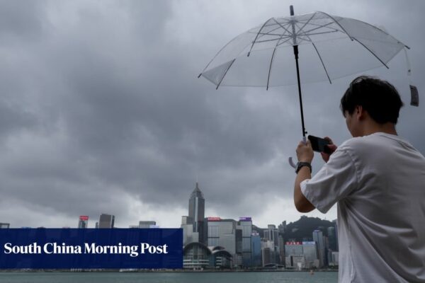Hong Kong issues hail, rainstorm warnings as city hit by downpours