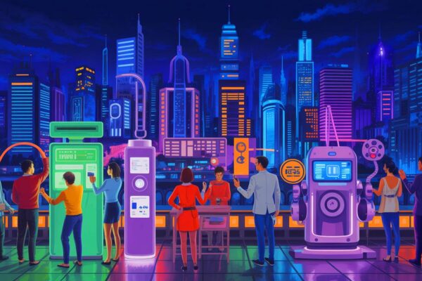The AI Race Is Shifting—China’s Rapid Advances Are Undermining U.S. Supremacy in the Battle for Global Technological Control Illustration of China's rapid advancements in artificial intelligence and its impact on global technological dynamics. Image generated by AI.