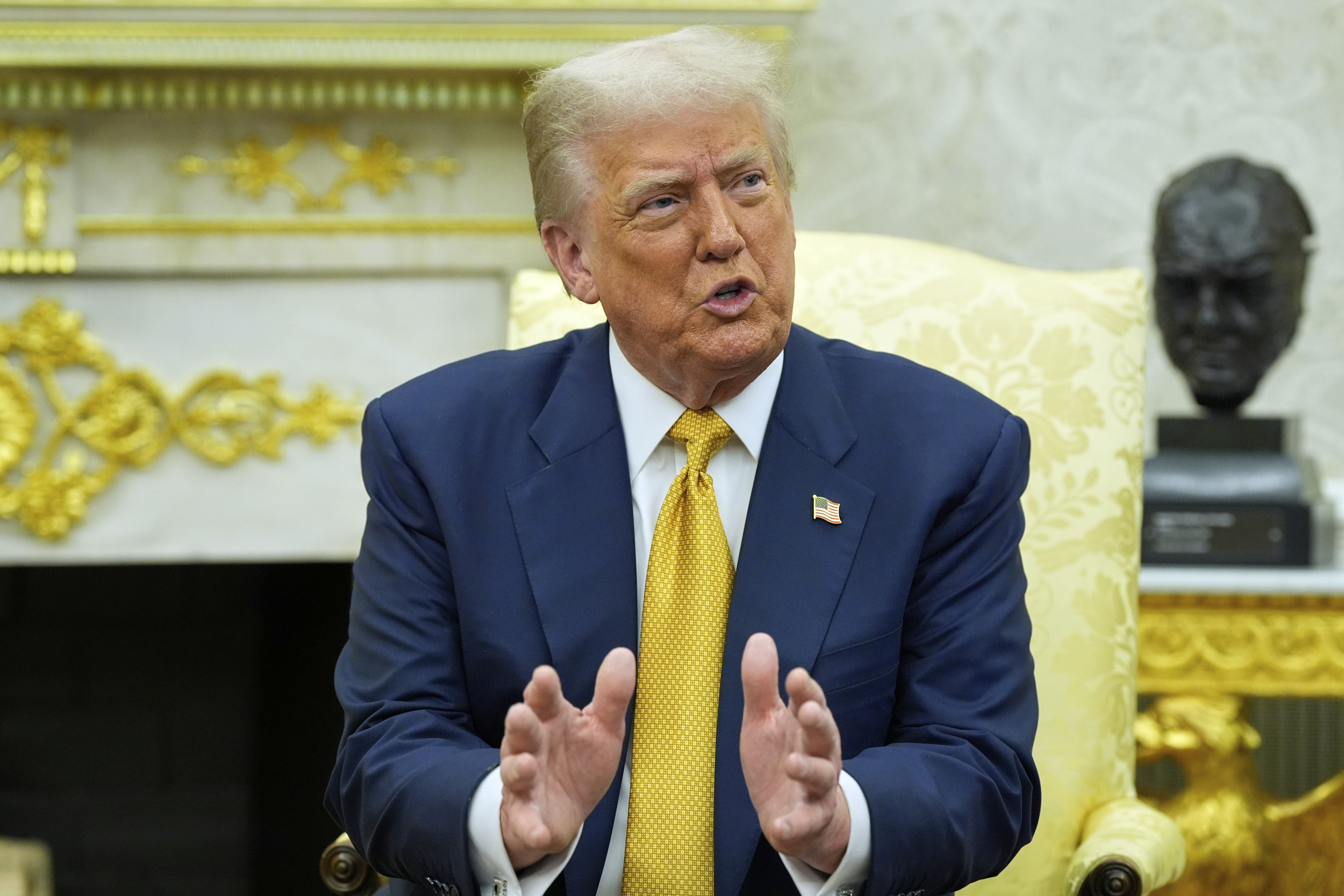 Donald Trump Reacts To Newly-Surfaced Photos With Jeffrey Epstein