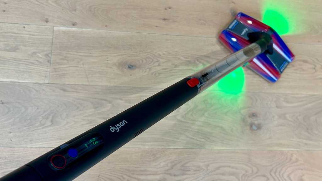 Dyson PencilVac, from the POV of someone using it