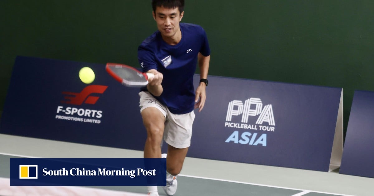 City’s top pickleball player Jack Wong aims for triple crown at Hong Kong Open next month