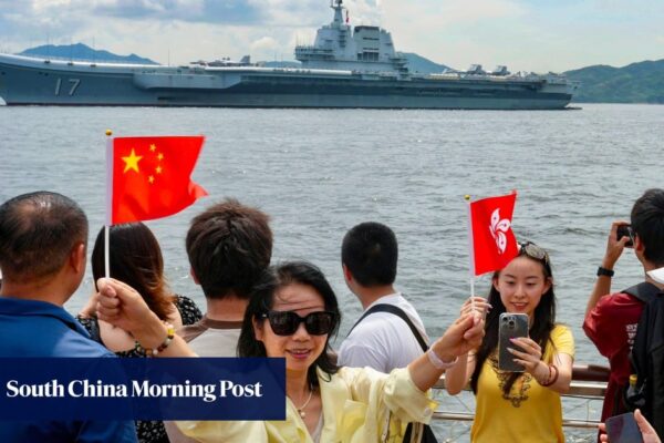 Hong Kong water taxis, harbour cruise firm cash in on aircraft carrier’s visit Hong Kong water taxis, harbour cruise firm cash in on aircraft carrier’s visit