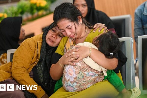 Dozens missing after ferry sinks off Bali