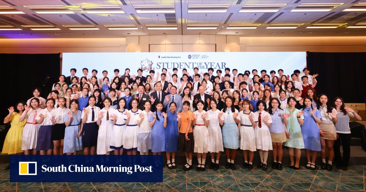 20 Hong Kong secondary school pupils win top honours at Student of the Year Awards