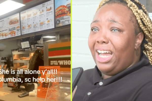 This South Carolina mom of 3 was left to run entire Burger King by herself for 12+ hours. Then BK responded Yahoo news home