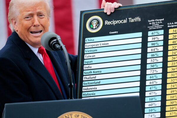 Trump says he'll start sending letters to countries about their tariffs at noon on Monday