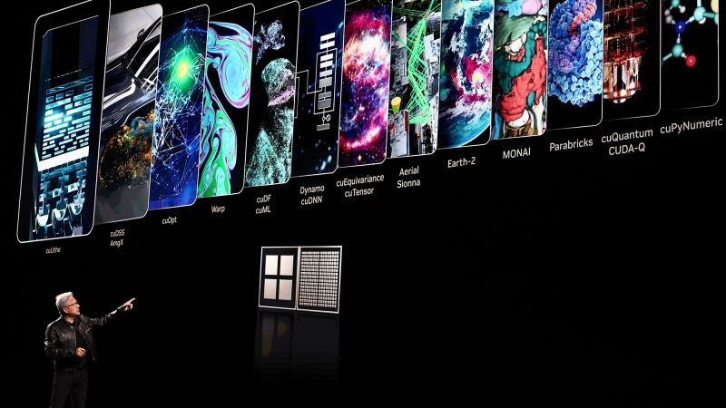 Nvidia beats Apple and Microsoft to become the world’s first $4 trillion public company
