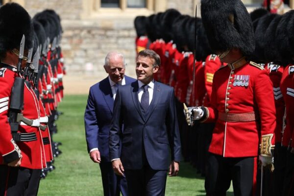 King Charles to emphasize bonds between UK and France as he welcomes Macron in first European state visit since Brexit