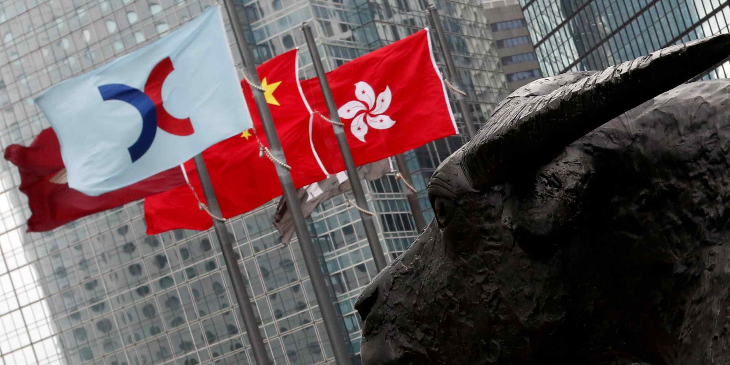 Chinese stock investors pour record $95bn into Hong Kong in first half