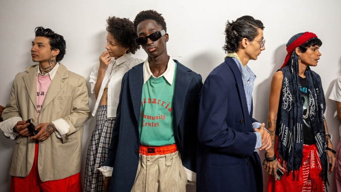 Designers, under pressure, suit up at Paris men’s fashion week
