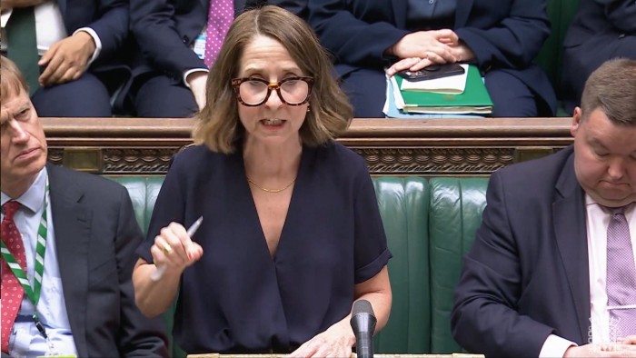 Work and pensions secretary Liz Kendall