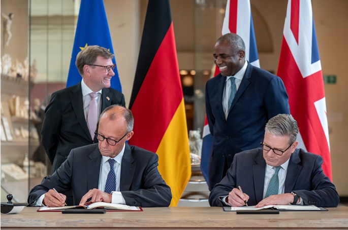 Germany, UK sign post-Brexit friendship pact