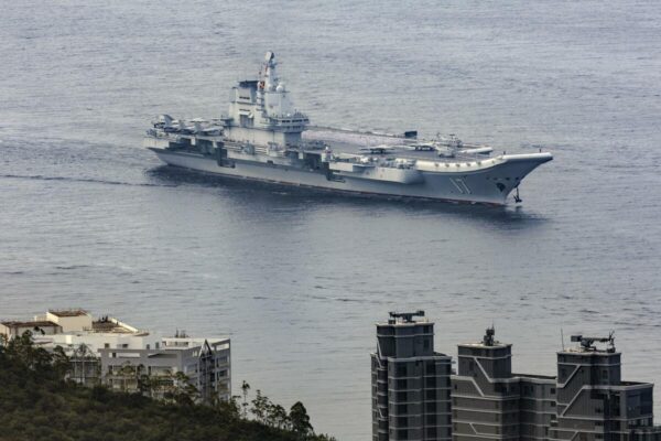 China's 1st homegrown aircraft carrier Shandong visits H.K.