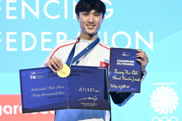 Ryan Choi aims for Olympic medal after fencing success