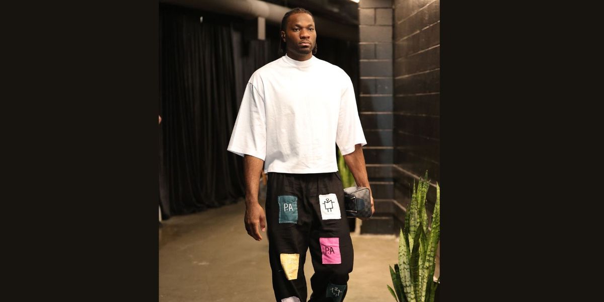 NBA player Precious Achiuwa showcased Nigerian Fashion