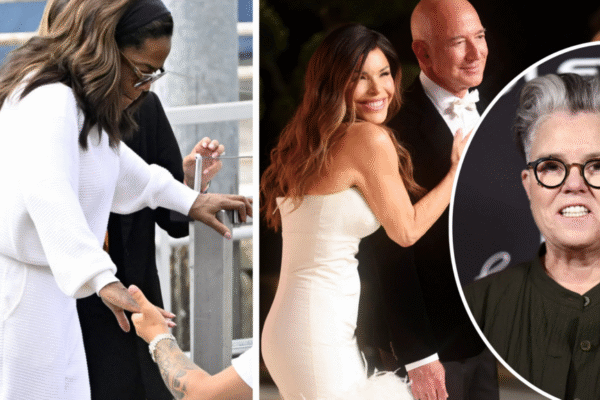Rosie O'Donnell Slams Celebrities Who Attended Bezos' Wedding