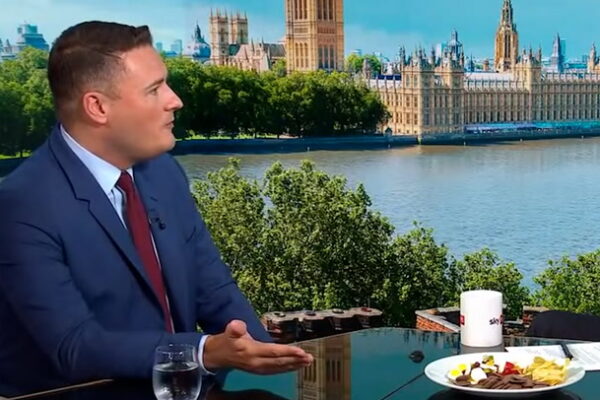 Wes Streeting shown plate of sweet treats and asked how he