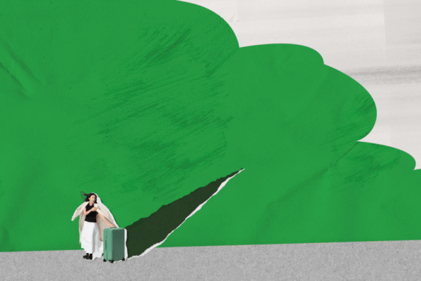 Rimowa's latest Greater China campaign featuring Zhao Jinmai.