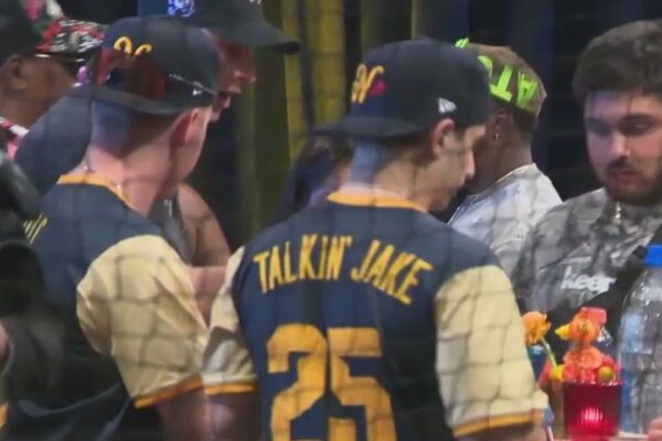 MLB All-Star Game: Celebrities swing for the fences at softball game