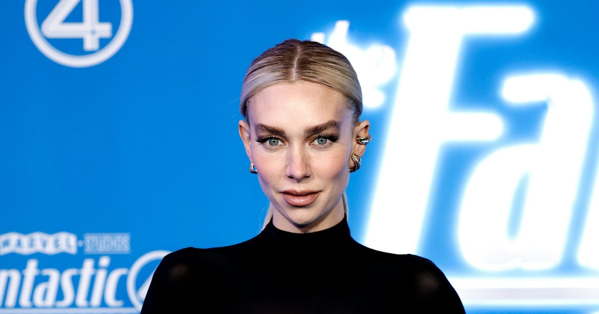 Vanessa Kirby Takes Style Cues From Rihanna in Sheer Maternity Dress