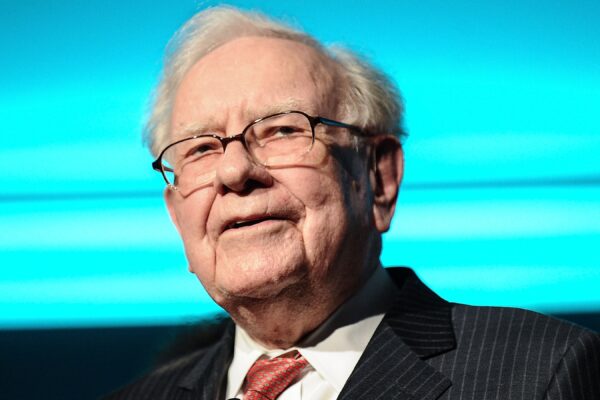 Warren Buffett at an event.