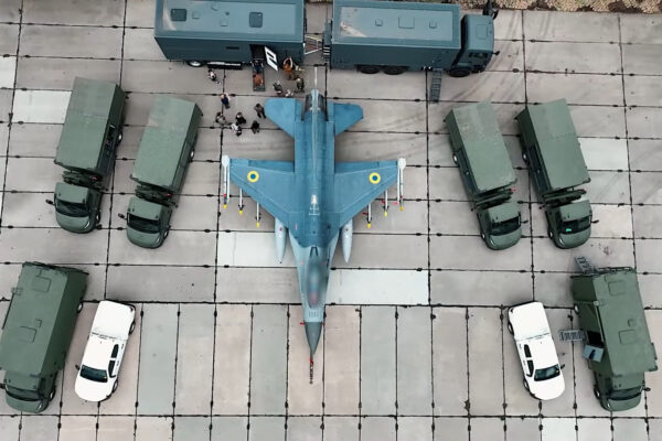 Ukrainian F-16s Get Specialized Vehicles For Operating Constantly On The Move
