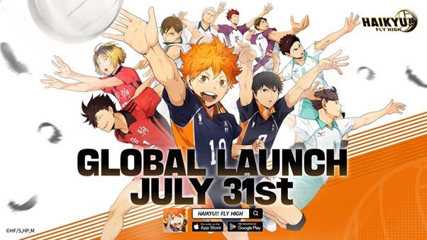 HAIKYU!! FLY HIGH hits mobile phones on July 31 — MP3s & NPCs