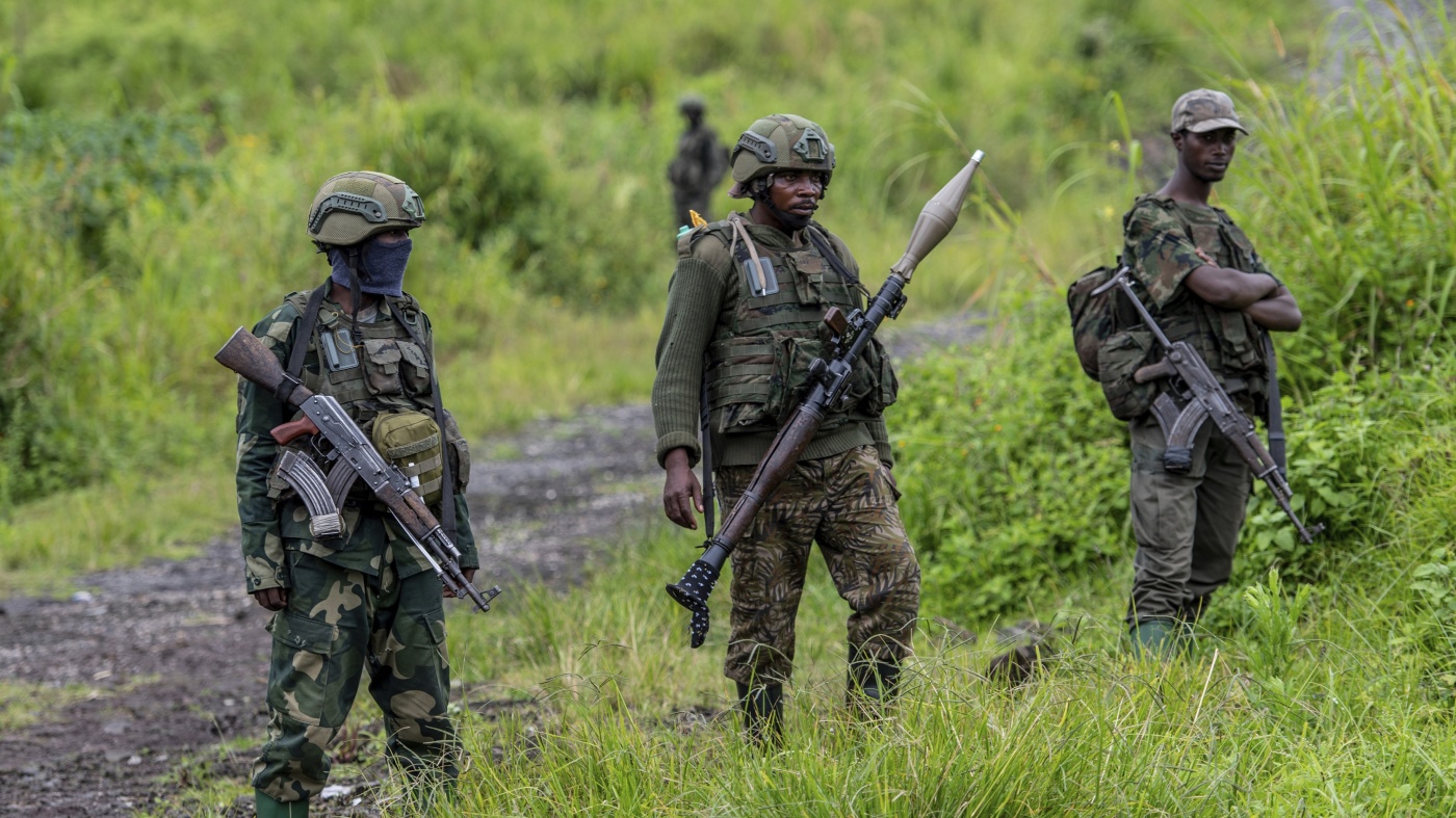 Congo and rebels sign declaration of principles for a permanent ceasefire : NPR