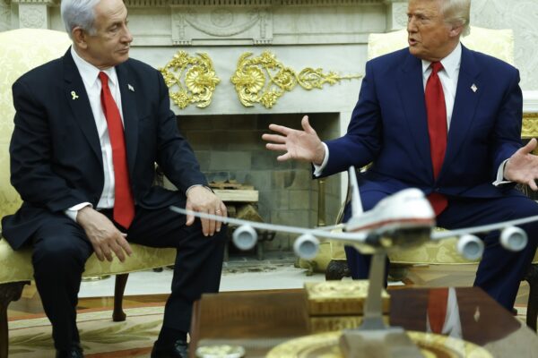 Israeli Prime Minister to meet President Trump in White House today : NPR