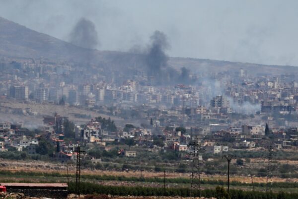 Israel strikes near the Syrian defense ministry : NPR