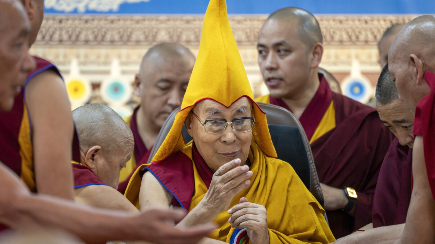 The Dalai Lama announces plans for a successor : NPR