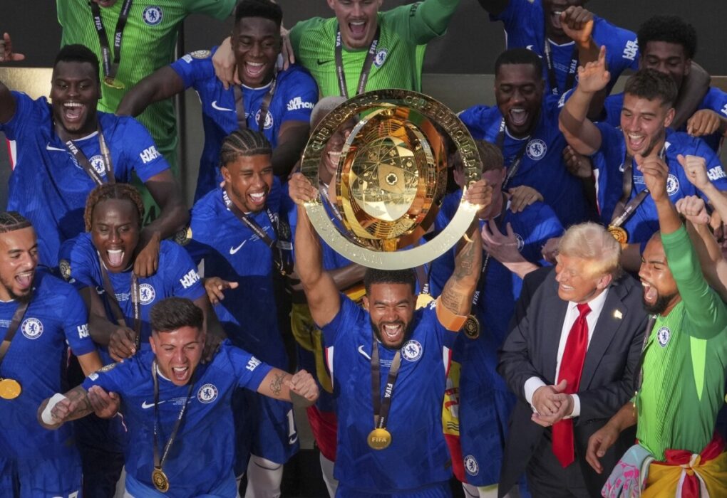 Chelsea's Cole Palmer surprised to share Club World Cup podium spotlight with Donald Trump