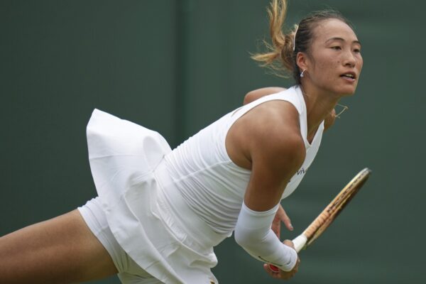 Zheng Qinwen of China loses at Wimbledon in first round