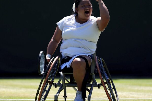 Wang Ziying of China wins women’s wheelchair singles at Wimbledon Wang Ziying of China wins women's wheelchair singles at Wimbledon