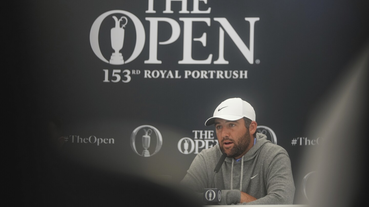 British Open tee times | AP News