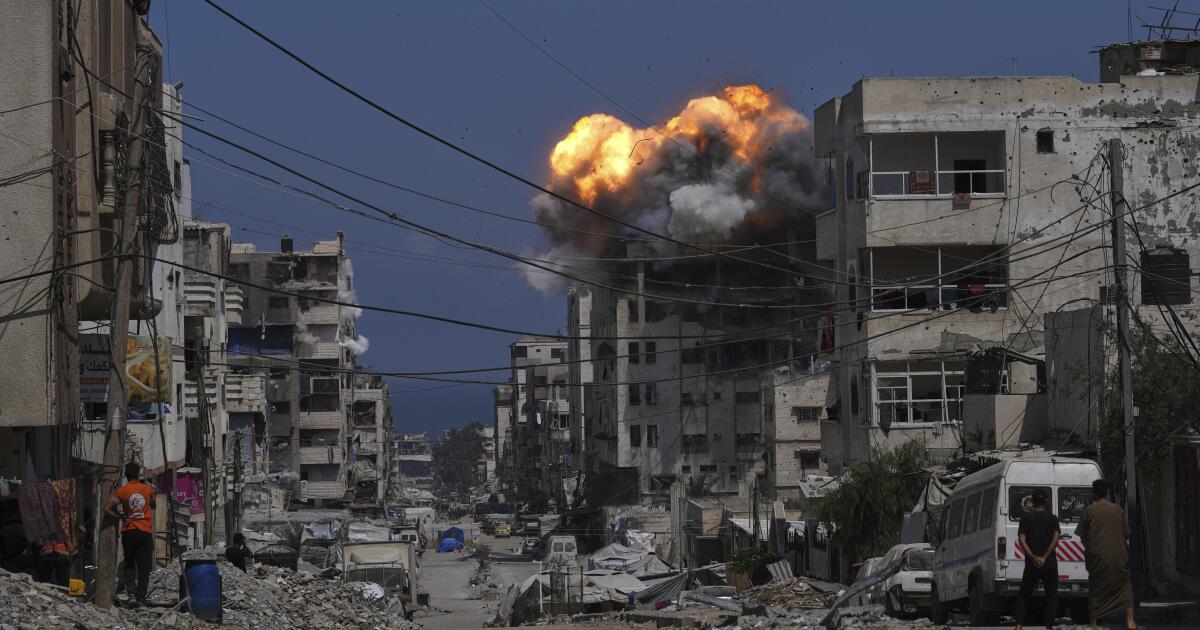 U.K., France and 23 other countries say the war in Gaza ‘must end now’