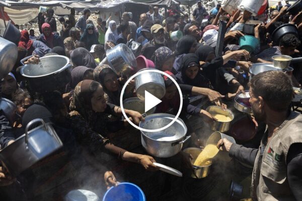 Gaza’s Hunger Crisis: ‘If We Don’t Fight, We Don’t Get Anything.’ Gaza’s Hunger Crisis: ‘If We Don’t Fight, We Don’t Get Anything.’