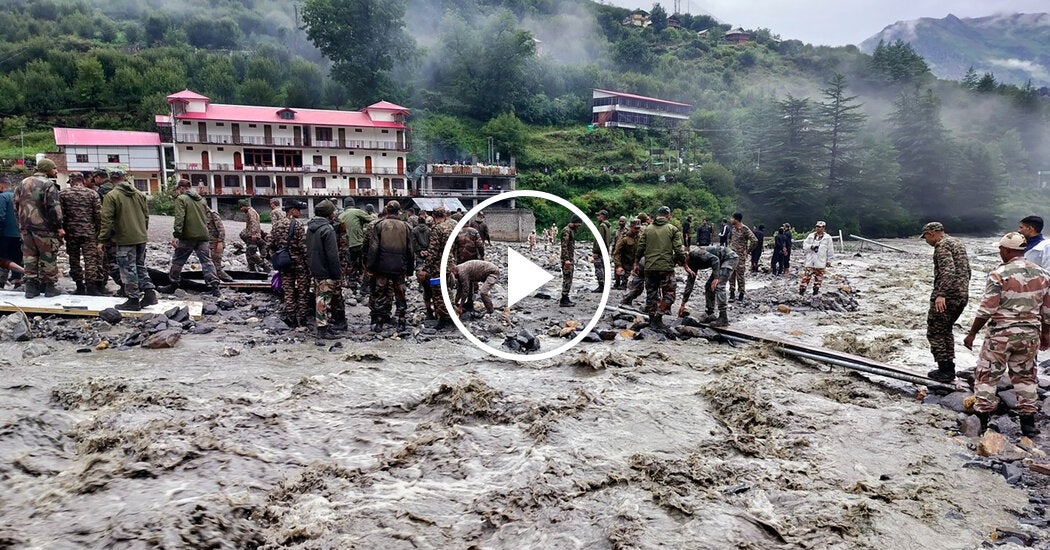 Flash Flooding Devastates Himalayan Village in India