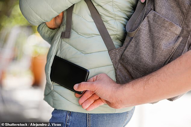 Scotland Yard figures, seen by the Daily Mail, revealed 116,656 mobile phones were reported stolen last year
