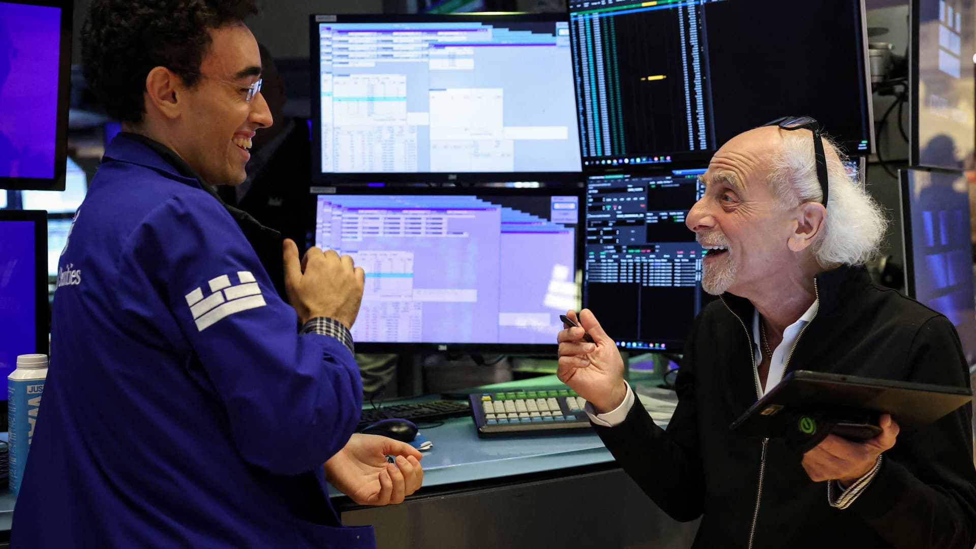 Stock futures are little changed after Dow's record close, as traders await Nvidia earnings: Live updates