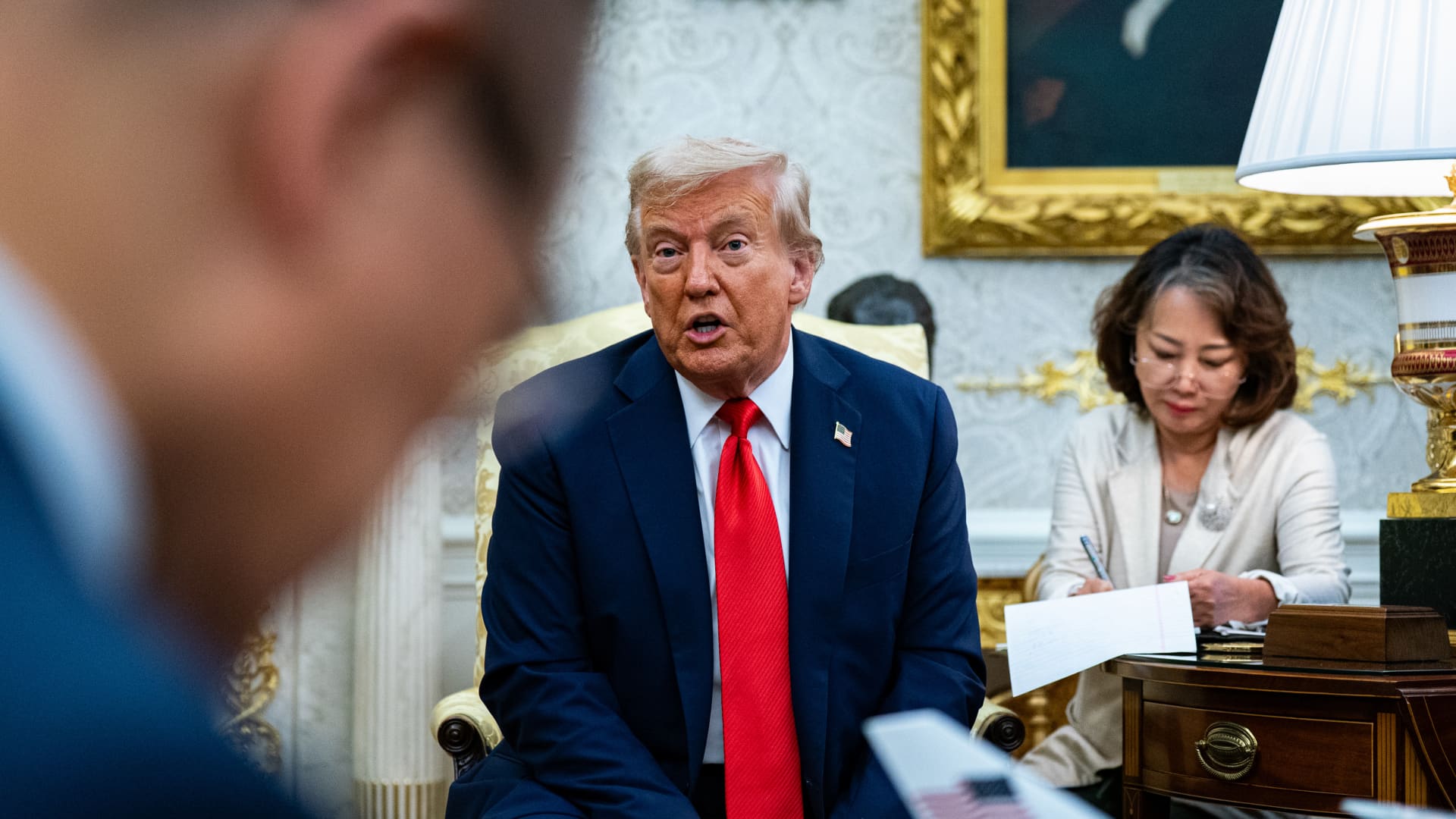 Trump threatens 200% tariff on China over magnet export curbs