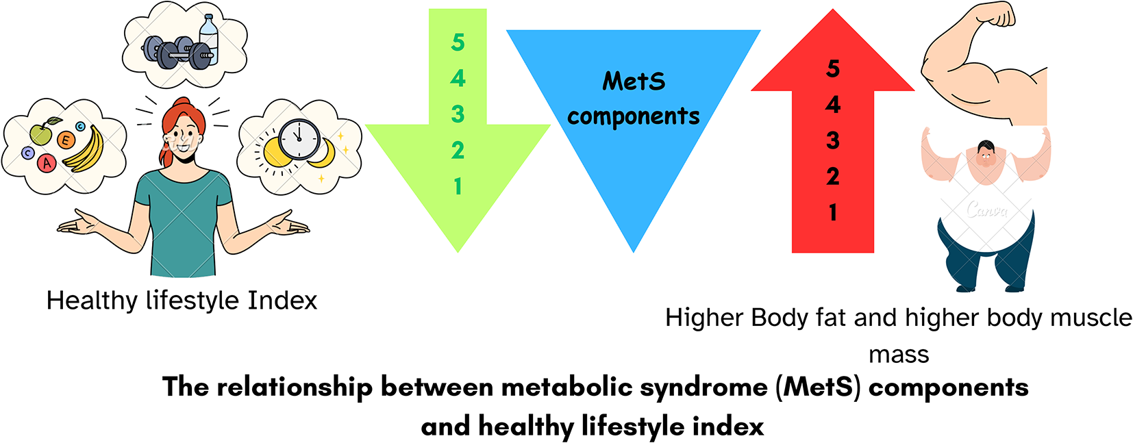 Evaluating body composition, the eating behavior scale, and the healthy lifestyle index in female Jordanian adults with metabolic syndrome: a cross-sectional study | Diabetology & Metabolic Syndrome